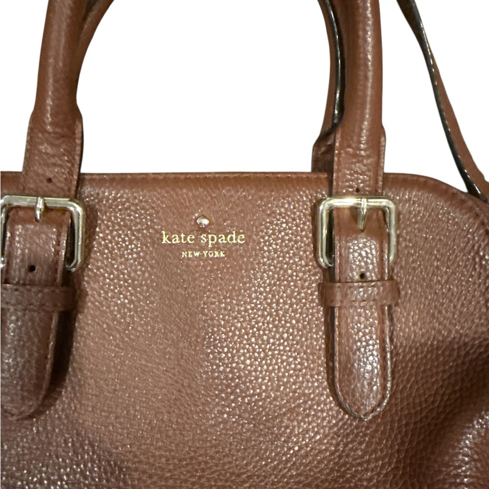 Kate Spade Brown Leather Handbag - Picture 3 of 6
